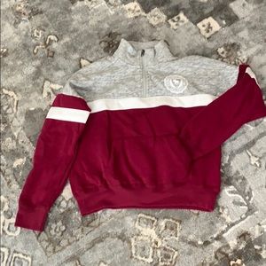 Abercrombie kids 1/2 zip pull over